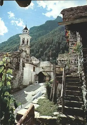 Sonogno Valle Verzasca Kat. Sonogno