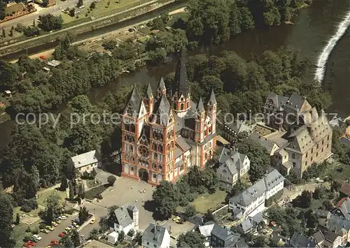 Limburg Lahn Limburger Dom Fliegeraufnahme Kat. Limburg a.d. Lahn