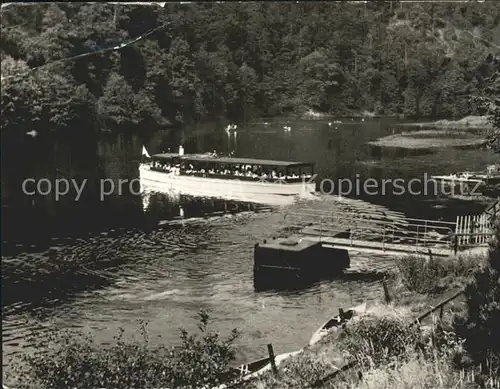 Zschopau Talsperre Faehre Anleger Kat. Zschopau