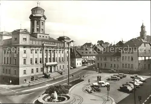 Zeulenroda Triebes Rathaus Marktplatz Kat. Zeulenroda Triebes