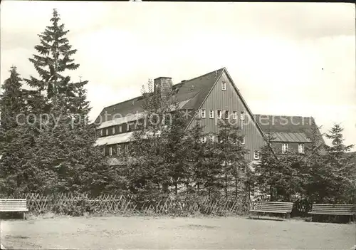 Rehefeld Zaunhaus FDGB Erholungsheim Aufbau Kat. Altenberg