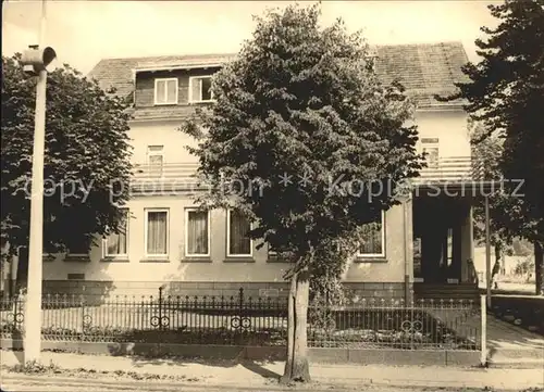 Friedrichroda FDGB Erholungsheim Erich Honstein Kat. Friedrichroda