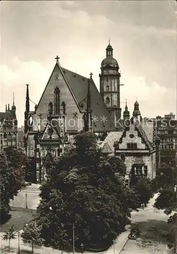 Leipzig Thomaskirche Messestadt Kat. Leipzig