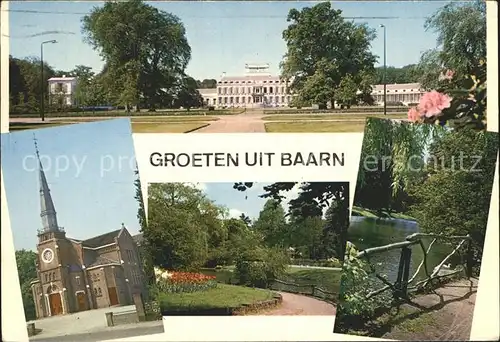 Baarn Schloss Kirche Park Kat. Baarn