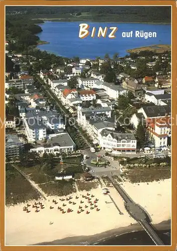 Binz Ruegen Fliegeraufnahme Kat. Binz