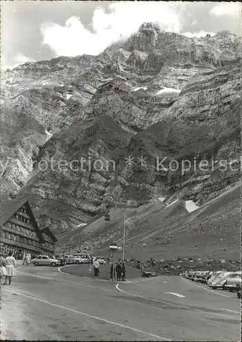 Schwaegalp Restaurant Saentis Schwebebahn Appenzeller Alpen Kat. Schwaegalp