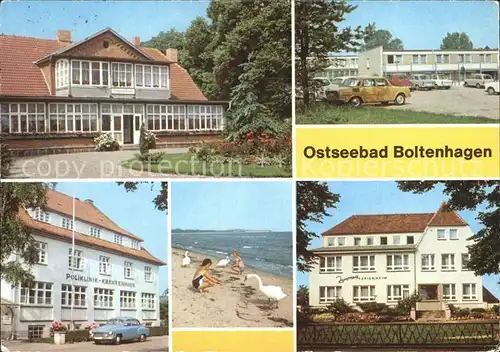 Boltenhagen Ostseebad Haus am Meer Urlauberdorf Klinik Krankenhaus Strand Zentrag Ferienheim Kat. Ostseebad Boltenhagen