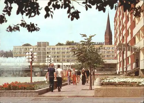 Frankfurt Oder Karl Marx Strasse Wasserspiele Kat. Frankfurt Oder