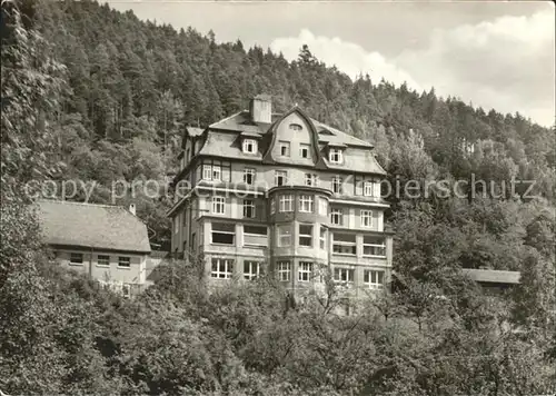 Leutenberg Thueringen FDGB Erholungsheim Sormitzblick Kat. Leutenberg