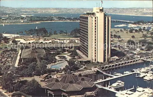 San Diego California Islandia Hyatt House Fliegeraufnahme Kat. San Diego