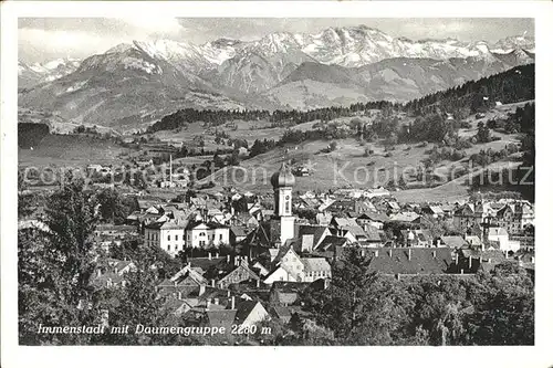 Immenstadt Allgaeu mit Daumengruppe Kat. Immenstadt i.Allgaeu