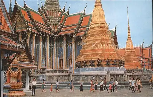 Bangkok Emerald Buddha Temple Kat. Bangkok