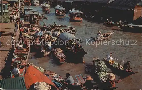 Bangkok Floating Market Sai Dhonburi Kat. Bangkok