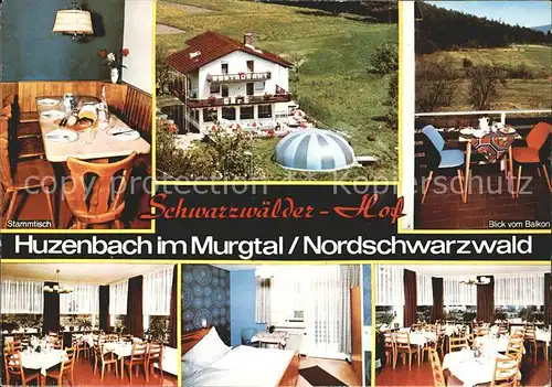 Huzenbach Restaurant Schwarzwaelder Hof Kat. Baiersbronn