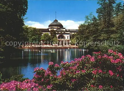 Wiesbaden Kurhaus mit Park Kat. Wiesbaden