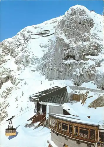 Wendelstein Berg Seilbahn Bayrischzell Wendelsteinhaus  Kat. Bayrischzell