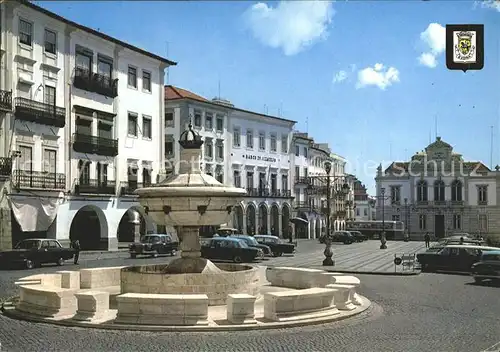 Evora Place du Giraldo Fontaine Henriquina Kat. Evora