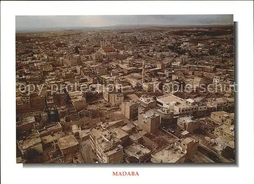 Madaba Fliegeraufnahme Kat. Madaba