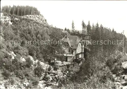 Wernigerode Harz Betriebsferienheim Steinerne Renne Kat. Wernigerode