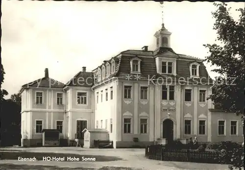 Eisenach Thueringen HO Hotel Hohe Sonne Kat. Eisenach