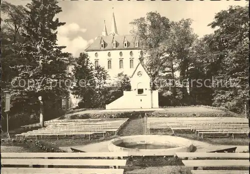 Neuhausen Erzgebirge Klubhaus Schloss Purschenstein Freilichtbuehne Kat. Neuhausen Erzgebirge