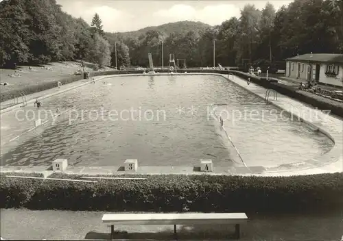 Neustadt Harz Waldbad Erholungsort der Werktaetigen Kat. Neustadt Harz