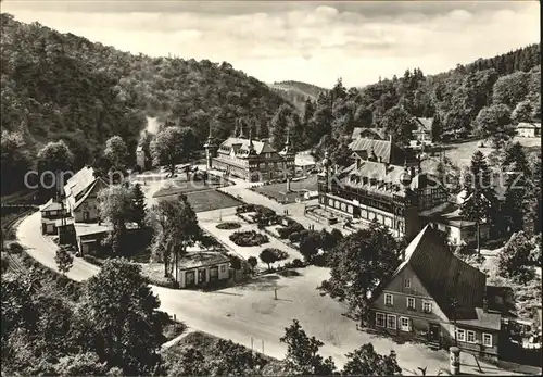 Alexisbad Harz Blick vom Friedensdenkmal Kat. Harzgerode