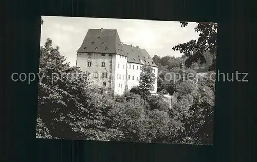 Burgk Saale Orla Kreis Museum Schloss Handabzug Kat. Burgk