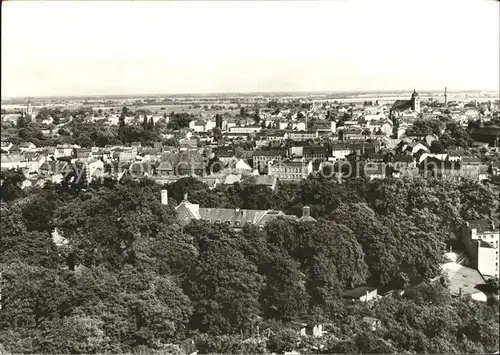 Brandenburg Havel Blick ueber die Stadt Kat. Brandenburg