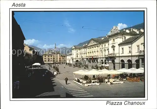 Aosta Piazza Chanoux Kat. Aosta