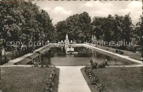 Ehingen Donau Krockensee mit Kriegerdenkmal Kat. Ehingen (Donau)