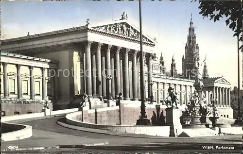 Wien Parlament Kat. Wien