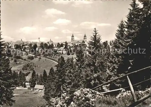 Freudenstadt Blick von Westen Kat. Freudenstadt