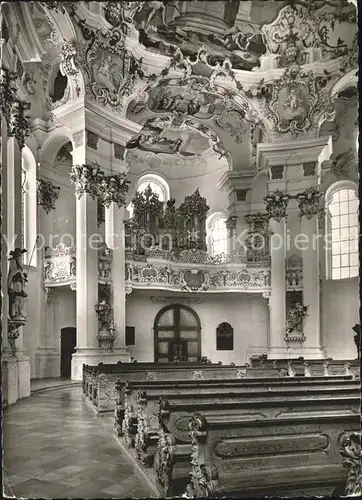 Steingaden Oberbayern Wallfahrtskirche Die Wies  Kat. Steingaden