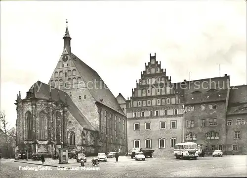 Freiberg Sachsen Dom und Museum Giebel Kat. Freiberg