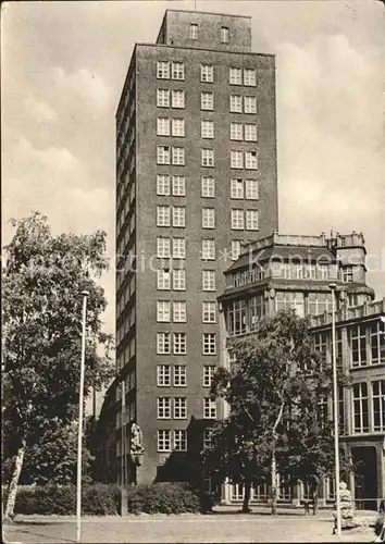 Jena Hochhaus des VEB Carl Zeiss Kat. Jena