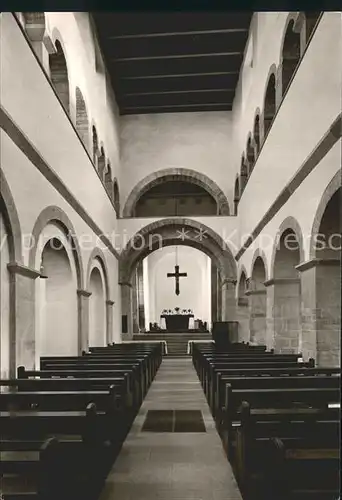 Hildesheim Kreuzkirche Karolingisches Mittelschiff Kat. Hildesheim