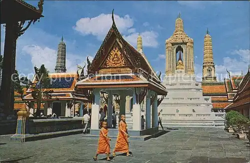 Bangkok Inside of the Emerald Buddha Temple Kat. Bangkok