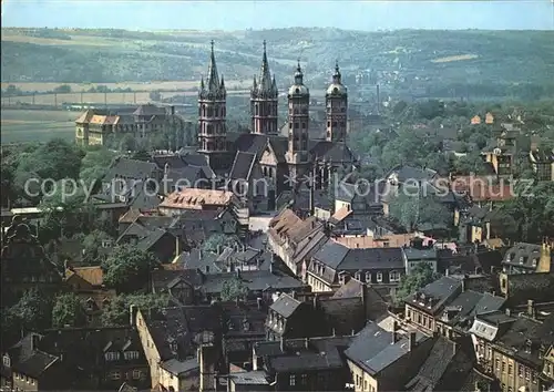 Naumburg Saale Stadtblick mit Dom Kat. Naumburg