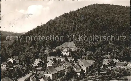 Zorge Blick zum Reihersberg vom Glockenturm Kat. Zorge