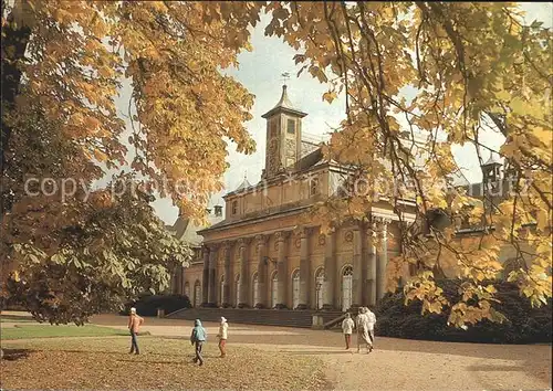 Pillnitz Neues Palais Herbststimmung Kat. Dresden