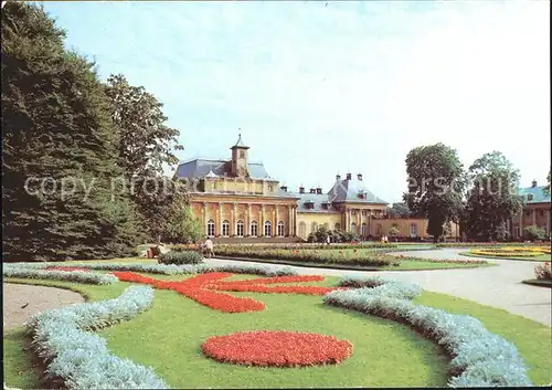 Pillnitz Neues Palais Park Kat. Dresden