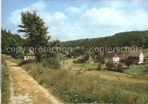 Rehefeld Zaunhaus Teilansicht Kat. Altenberg