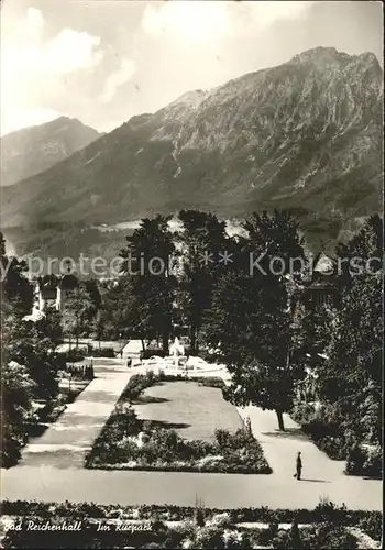 Bad Reichenhall Kurpark Alpen Kat. Bad Reichenhall