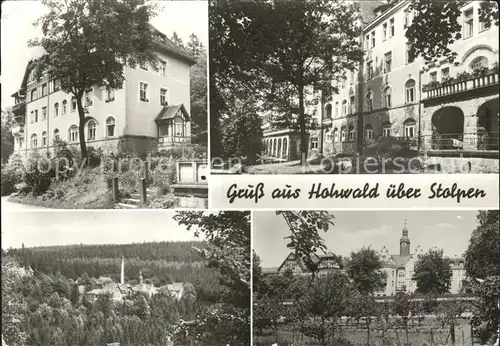 Hohwald Sachsen Bezirksklinik Rehabilitation  Kat. Neustadt Sachsen