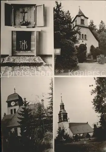 Radeberg Sachsen Kirche Altar  Kat. Radeberg