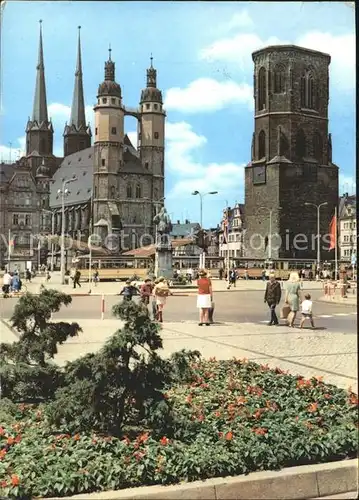 Halle Saale Markt  Kat. Halle