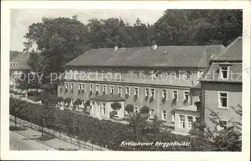 Berggiesshuebel Kurhaus Johann Georgen Bad Kat. Bad Gottleuba Berggiesshuebel