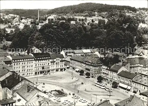 Sebnitz Teilansicht Marktplatz Kat. Sebnitz