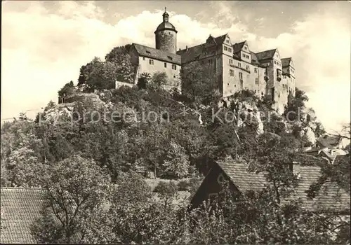 Poessneck Burg Ranis Museum HO Gaststaette Kat. Poessneck